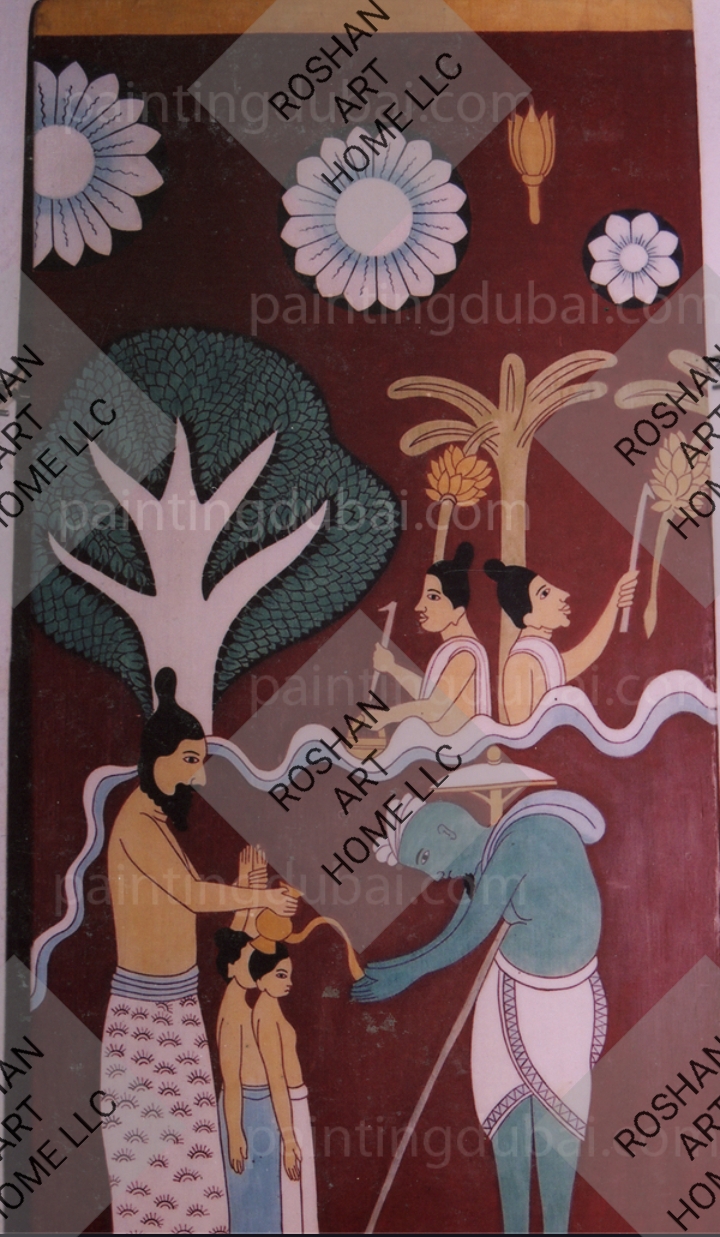 Traditional Sri Lankan painting